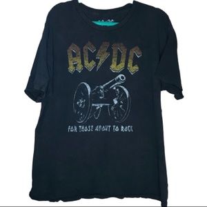 AC⚡️DC grunge shirt. It can also be worn as dress